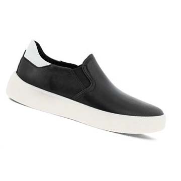 Női Ecco Utcai Tray W Slip-on Alkalmi Cipő Fekete | HU 93BEX